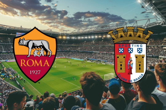 Roma - SC Braga ngày 13/12: Dự đoán tỷ lệ thắng từ thành tích, phong độ đối đầu