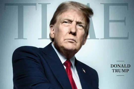 Ông Donald Trump được tạp chí Time vinh danh là "Nhân vật của năm"