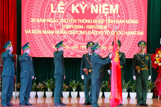 Lực lượng vũ trang Đắk Nông vững mạnh toàn diện