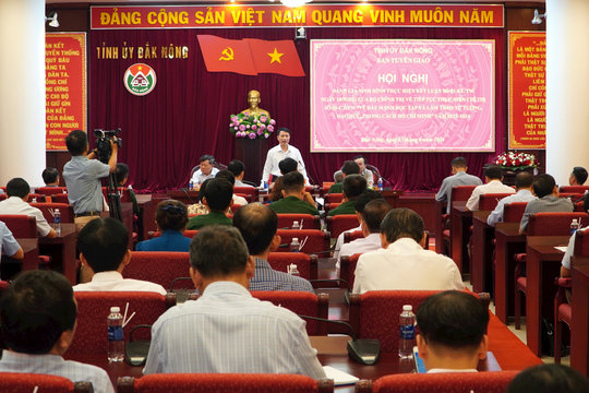 Tuyên giáo Đắk Nông đổi mới công tác tham mưu xây dựng Đảng