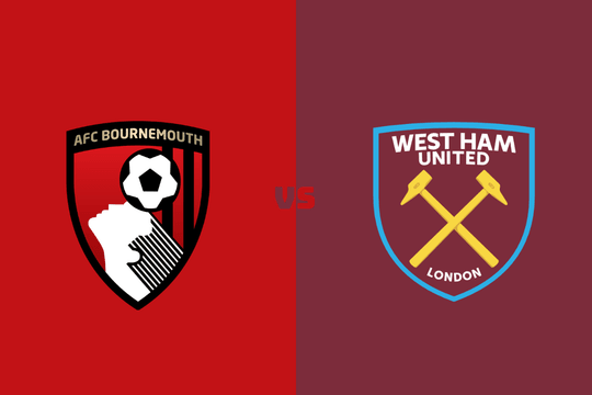 Lịch sử đối đầu Bournemouth vs West Ham trước trận Premier League 17/12/2024