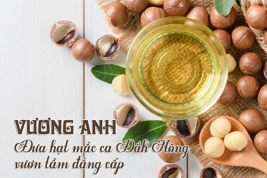 Vương Anh: Đưa hạt mắc ca Đắk Nông vươn tầm đẳng cấp