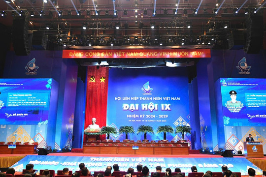 Khai mạc Đại hội Đại biểu toàn quốc Hội Liên hiệp thanh niên Việt Nam