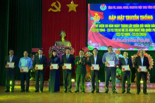 Đắk Nông Kỷ niệm 80 năm Ngày thành lập Quân đội nhân dân Việt Nam