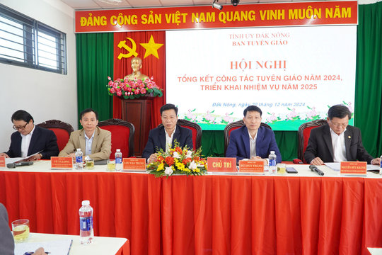 Đắk Nông tăng cường tuyên truyền, tạo đồng thuận trong tinh gọn bộ máy