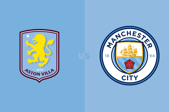 Lịch sử đối đầu Aston Villa vs Manchester City trước trận Premier League 21/12/2024