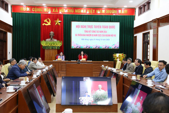 Bộ Nội vụ hoàn thành đề án tinh gọn bộ máy trình Bộ Chính trị