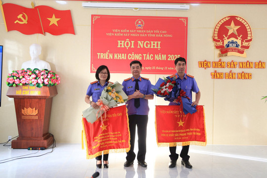 Viện KSND Đắk Nông đề ra 5 nhiệm vụ trọng tâm năm 2025