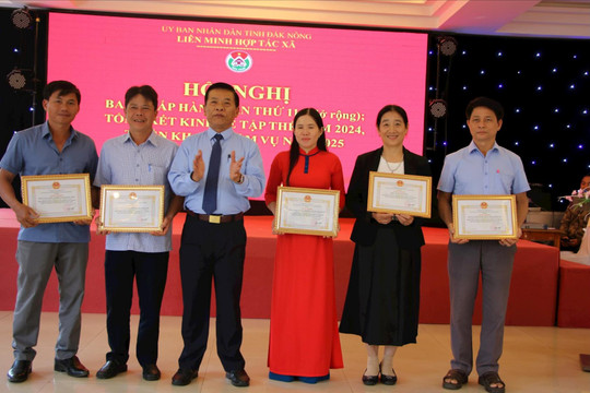 Vốn điều lệ các HTX của Đắk Nông đạt trên 338 tỷ đồng