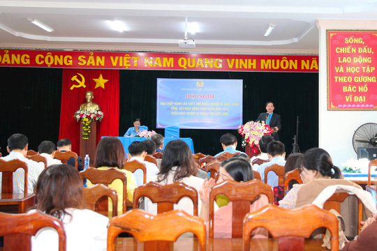 Hội nghị lần thứ V Công đoàn Viên chức tỉnh Đắk Nông