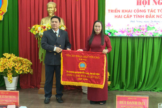 Tòa án Nhân dân Đắk Nông tổng kết công tác năm 2024