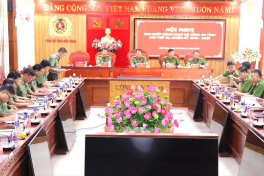 Đảng ủy Công an tỉnh Đắk Nông tổng kết công tác xây dựng Đảng