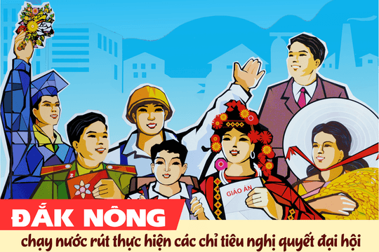 Đắk Nông chạy nước rút thực hiện các chỉ tiêu nghị quyết đại hội
