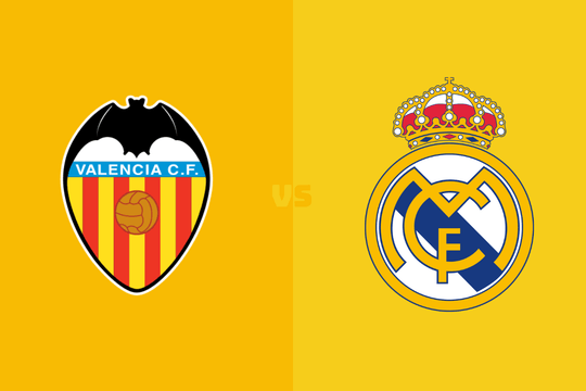 Lịch sử đối đầu Valencia vs Real Madrid, La Liga 4/1/2025