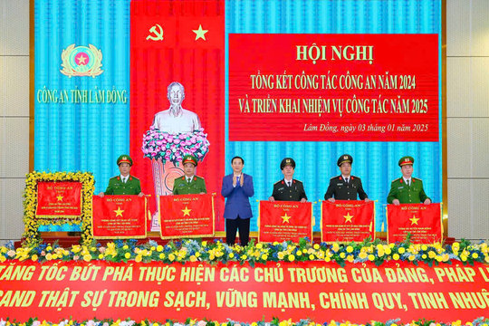 Công an Lâm Đồng tổng kết công tác năm 2024 và triển khai nhiệm vụ năm 2025