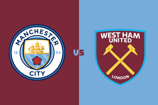 Lịch sử đối đầu Manchester City vs West Ham, Premier League 4/1/2025