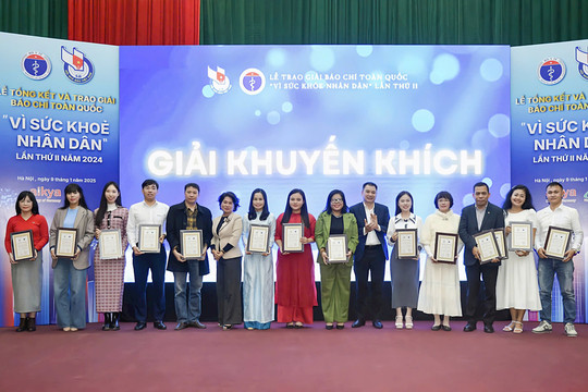 Báo Đắk Nông đạt giải khuyến khích Giải Báo chí toàn quốc “Vì Sức khỏe Nhân dân"