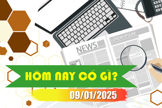 Hôm nay có gì? Ngày 09/01/2025