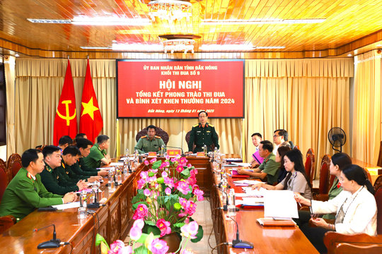 Khối thi đua số 9 thực hiện an sinh xã hội hơn 15 tỷ đồng