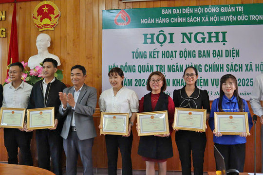 Ngân hàng Chính sách xã hội huyện Đức Trọng triển khai nhiệm vụ năm 2025