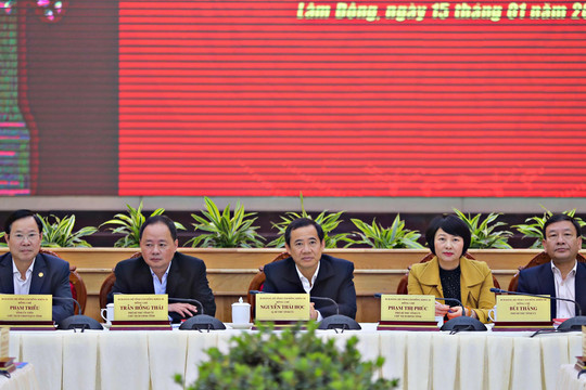 Quyền Bí thư Tỉnh ủy Nguyễn Thái Học: Đoàn kết, nỗ lực vì sự phát triển chung của Lâm Đồng