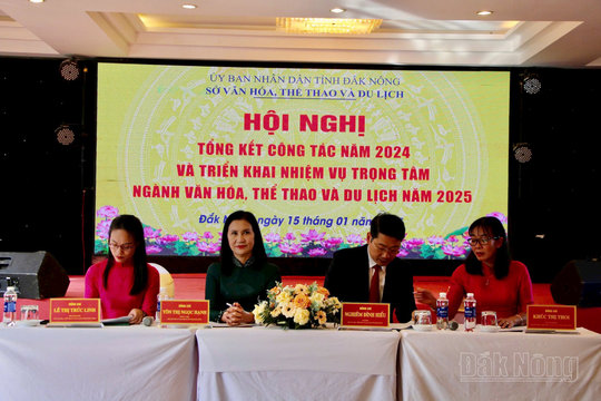 Ngành Văn hóa Đắk Nông triển khai nhiệm vụ năm 2025