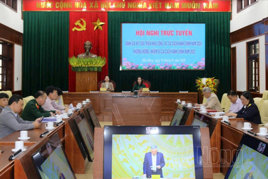 Tiếp tục triển khai đồng bộ Chương trình Cải cách hành chính giai đoạn 2021-2030