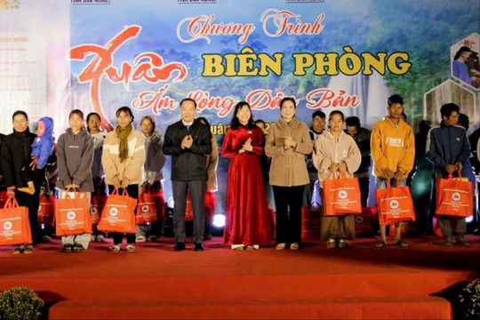 Chương trình “Xuân Biên phòng - Ấm lòng dân bản” hỗ trợ hơn 2 tỷ đồng vùng biên giới Đắk Nông