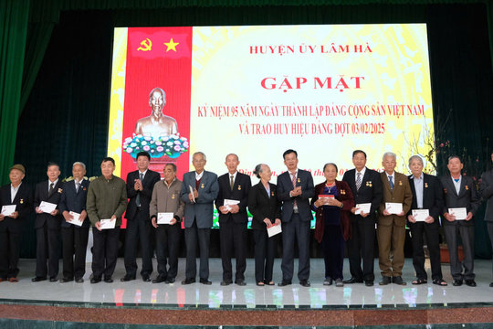 Lâm Hà: Gặp mặt kỷ niệm 95 năm Ngày thành lập Đảng Cộng sản Việt Nam