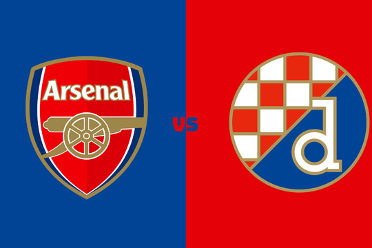 Lịch sử đối đầu Arsenal đấu với Dinamo Zagreb, Champions League 23/1/2025