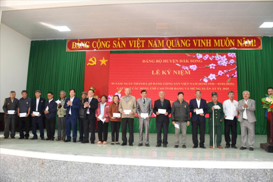 Đắk Song kỷ niệm 95 năm Ngày thành lập Đảng 3/2