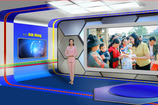 Chương trình Tin tức Đắk Nông ngày 24/1/2025