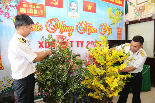 Tết trên nhà giàn DK1