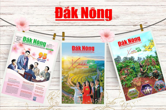Mời độc giả đọc báo xuân Đắk Nông online