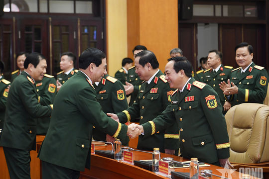 Đại tướng Phan Văn Giang chủ trì Giao ban Bộ Quốc phòng đầu Xuân Ất Tỵ 2025