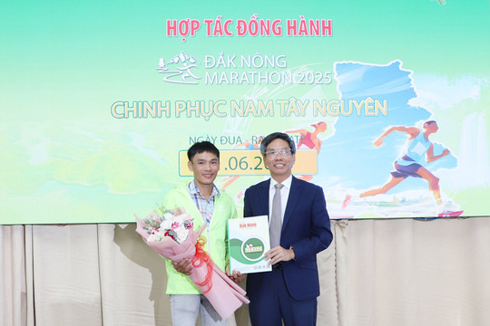 Công bố Đắk Nông marathon 2025 - Chinh phục Nam Tây Nguyên