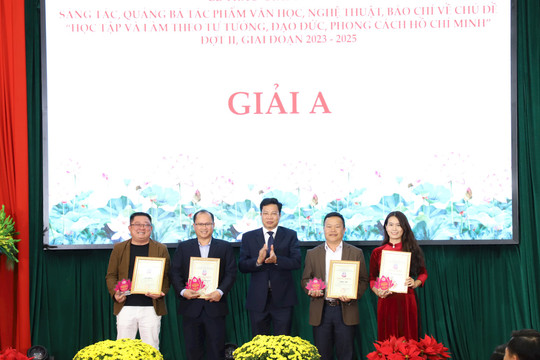 Đắk Nông trao giải thưởng sáng tác, quảng bá tác phẩm văn học, nghệ thuật, báo chí về học Bác