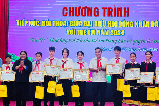 Chương trình “Tiếp xúc, đối thoại giữa đại biểu HĐND tỉnh Gia Lai với trẻ em” dự kiến diễn ra vào ngày 25/3