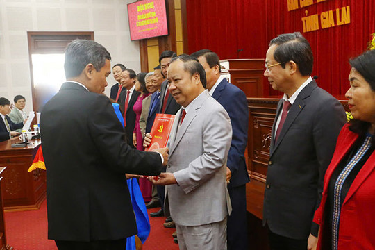 Gia Lai: Phó Bí thư Thường trực Tỉnh ủy Châu Ngọc Tuấn giữ chức Bí thư Đảng ủy các cơ quan Đảng tỉnh Gia Lai