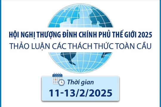 Hội nghị Thượng đỉnh Chính phủ Thế giới 2025 thảo luận các thách thức toàn cầu