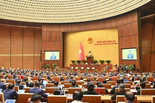 Khai mạc trọng thể Kỳ họp bất thường lần thứ 9, Quốc hội khóa XV