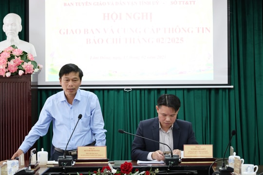 Hội nghị giao ban báo chí tháng 2 năm 2025