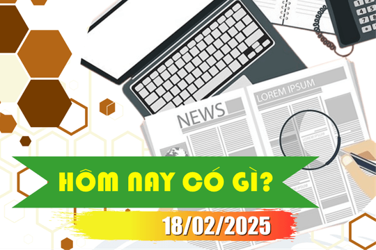 Hôm nay có gì? Ngày 18/02/2025
