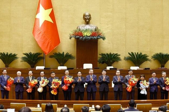 Các thành viên Chính phủ nhiệm kỳ 2021-2026 sau khi được kiện toàn