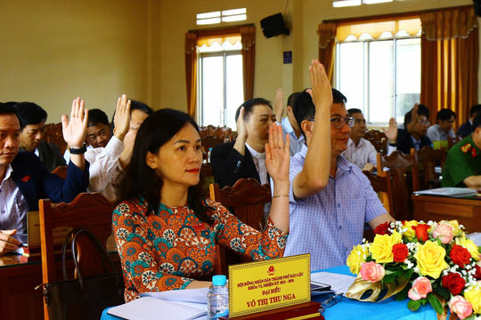 HĐND TP Bảo Lộc khóa VI tổ chức Kỳ họp thứ 20
