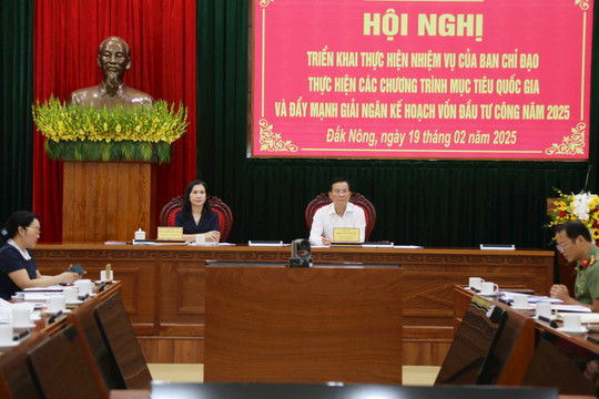Đắk Nông sẽ thay cán bộ nếu giải ngân đầu tư chậm