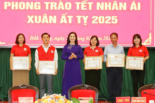 Xuân Ất Tỵ năm 2025 Đắk Nông huy động, trao tặng trên 47.000 suất quà