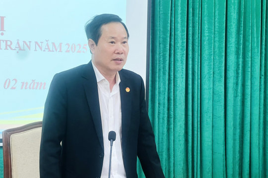 MTTQ Việt Nam tỉnh triển khai nhiệm vụ năm 2025