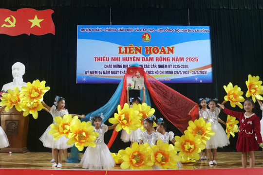 Liên hoan Thiếu nhi huyện Đam Rông năm 2025