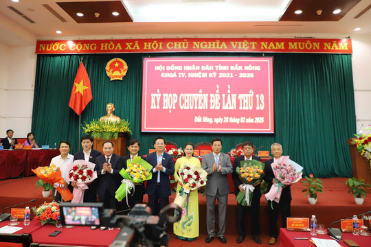 Đắk Nông miễn nhiệm 6 ủy viên UBND tỉnh